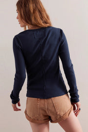 Ribbed Fitted Button Front Cardigan