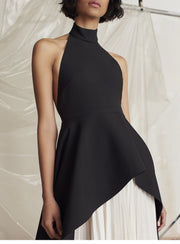 Two Piece Pleated Skirt And Top Set