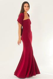 Fitted Solid Bodycon Dress