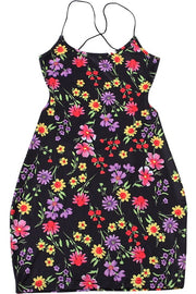 Casual Floral Print Bodycon Mini Dress
