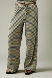 Stripe Button Cord Easy Two Piece Set