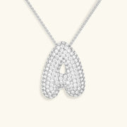 Bubble Initial Necklace