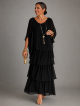 Lara| Elegant Flowing Maxi Dress