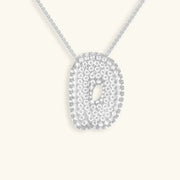 Bubble Initial Necklace