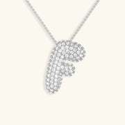 Bubble Initial Necklace