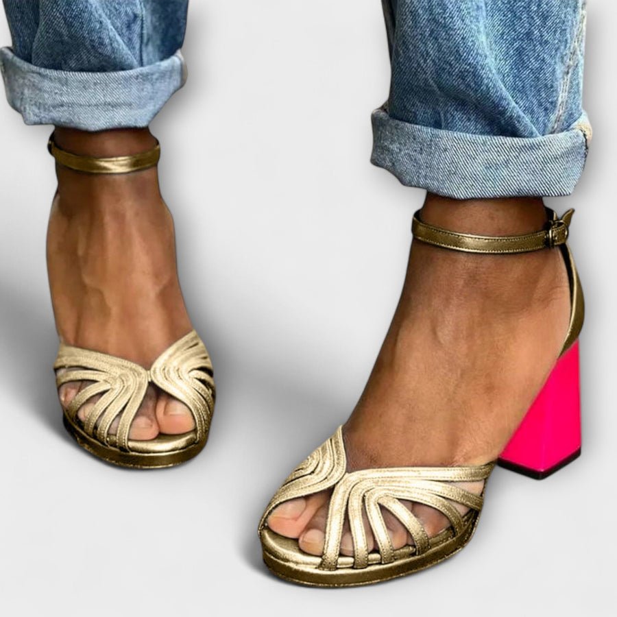 Gold Meets Pink Glamour