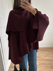 Brown Soft Fluffy Faux Fur Lapel Overcoat