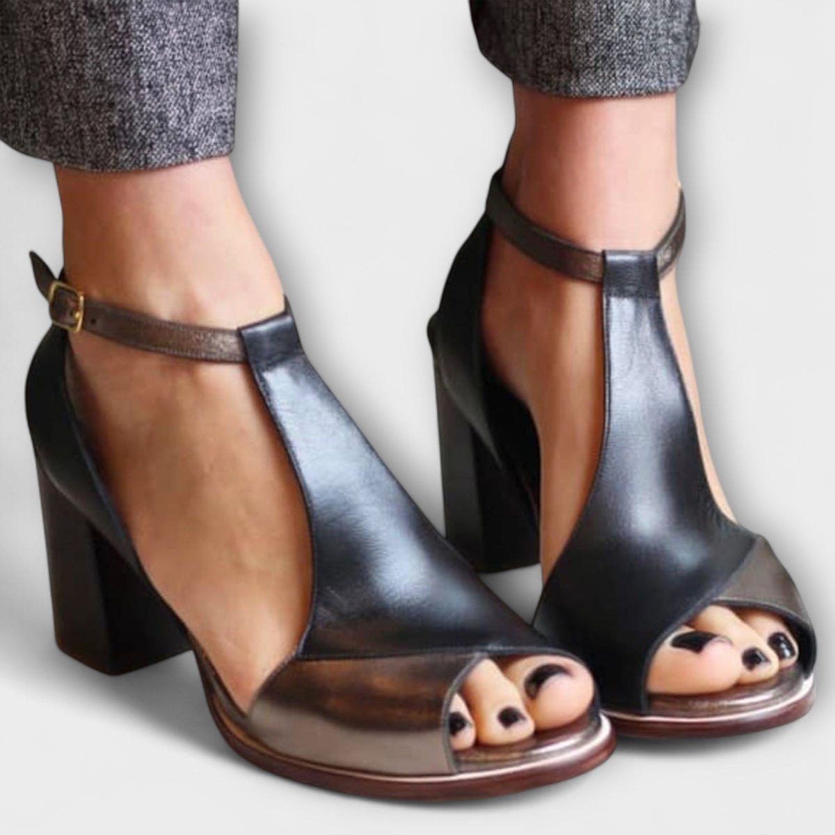 T-Strap Style with Comfort