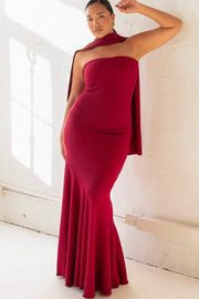 Fitted Solid Bodycon Dress